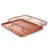 Gotham Steel Nonstick Air Fryer Tray for Oven with Recipe Book - 16" x 12"