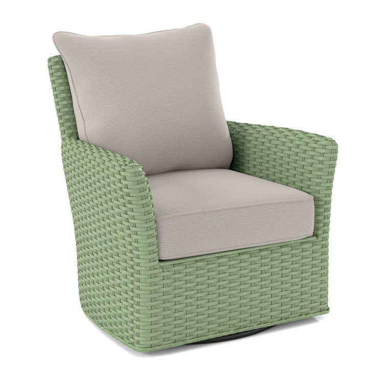 Fauteuil pivotant en polyester de 28 po de largeur Lanai