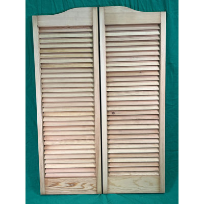 Porte de café / salon en bois et finition bois