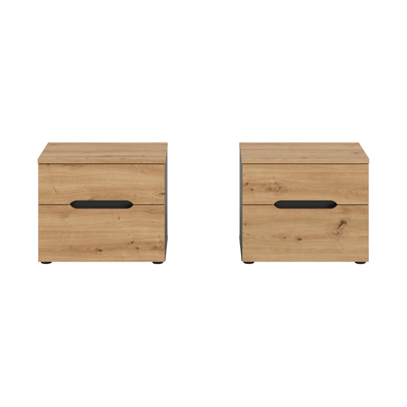 50 cm W Bedside Table