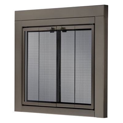 Cabinet Steel Fireplace Door