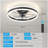 Ceiling Fan with Lights Dimmable LED