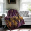Violet vieilli - couverture sherpa de qualité supérieure 1 pièce-99534604
