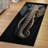 Abstract Geometric Pattern Non Woven Thin Type Printed Rug for Modern Home Decor-128543550