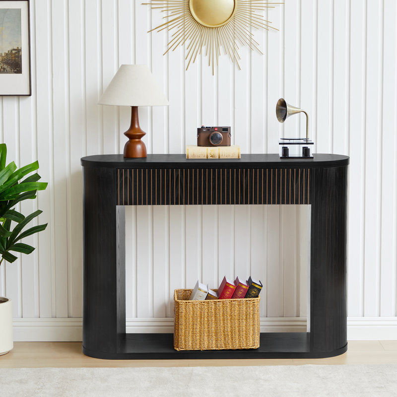 42.51'' Console Table, Black