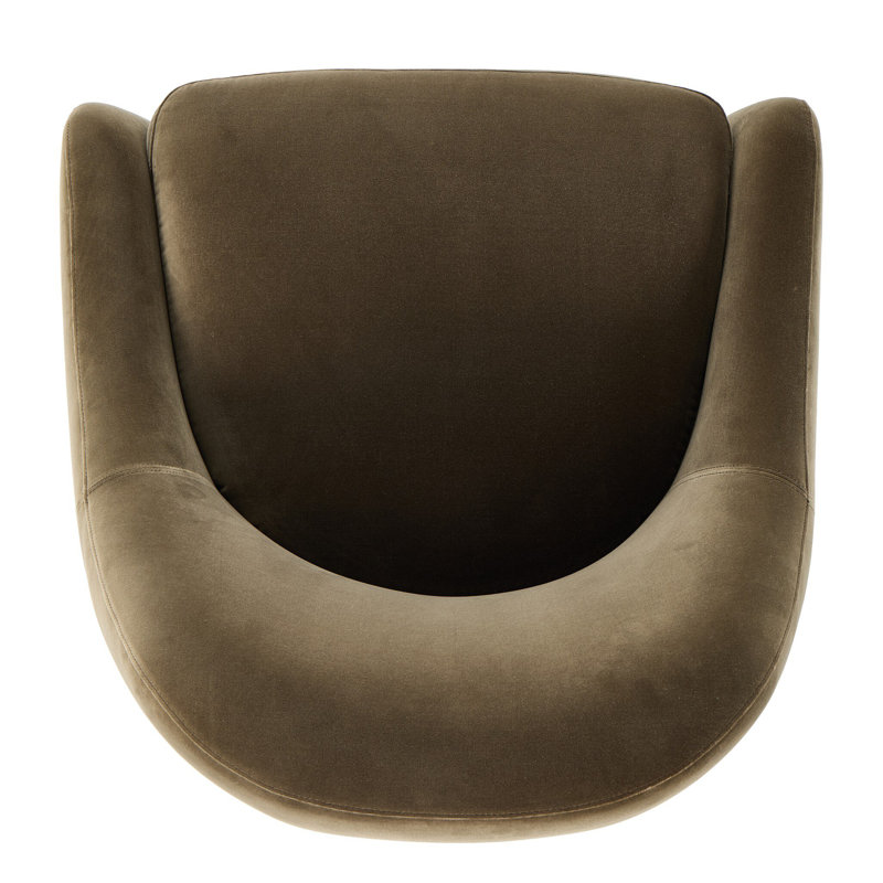 Levi Swivel Barrel Chair, Surrey Olive