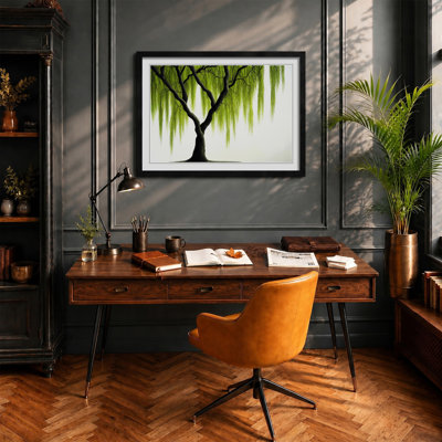 Irresistible Weeping Willow Tree - Single Picture Frame Print