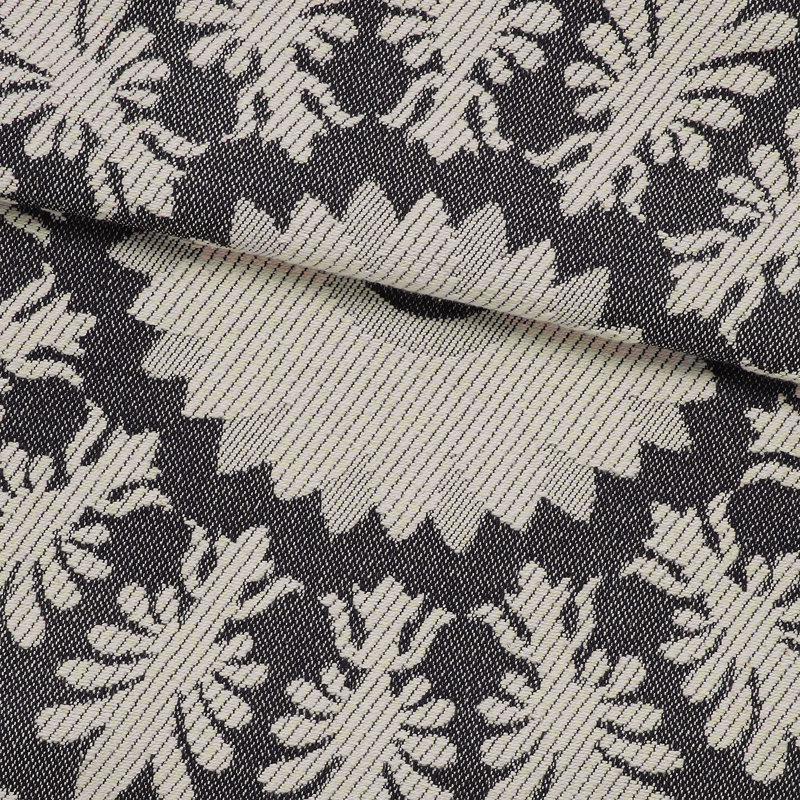 Alistair Lightweight Cotton Blend Jacquard Traditional Medallion Bedspread Set, Charcoal, Twin Coverlet +1 Sham