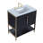 Millisa Free Standing Single Bathroom Vanity with Glass Top-1020611107-1020611105-1042712746