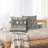 Stonewashed Abstract Gray Square Pillow Cover-1249778654