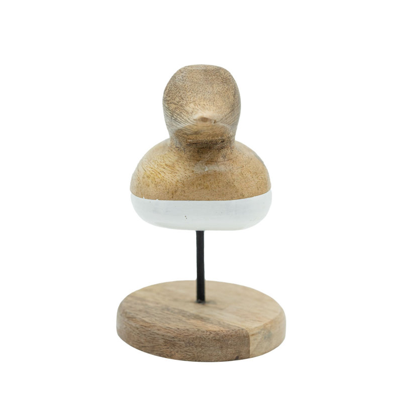  Floating Decorative Duck Metal & Wood