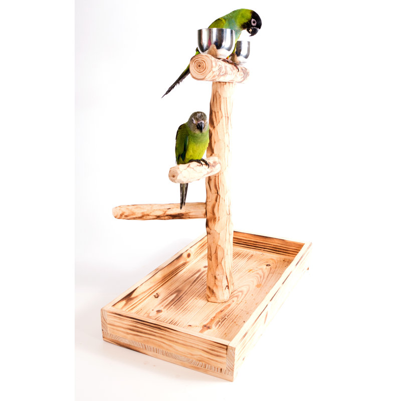 Ernest Bird Tree Perch, 23.75" H x 20" W x 11.75" D
