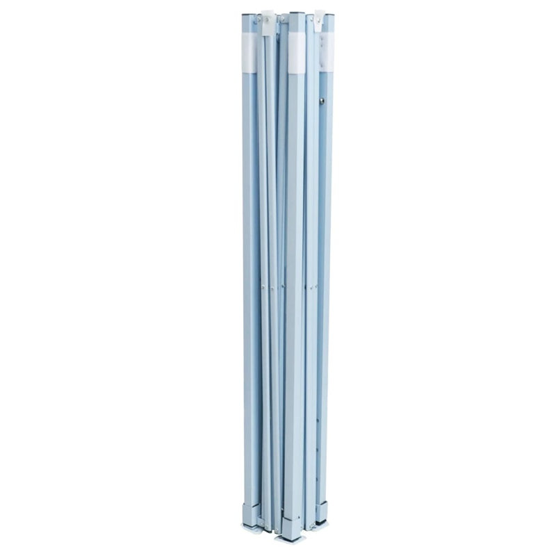 3m x 3m Steel Pop-Up Party Tent, 200cm W x 200cm D, White