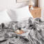  Couverture en mousseline de coton naturel-1260713868
