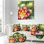 Fleur fractale rouge et vert - coussin à imprimé floral-30727855-30727859