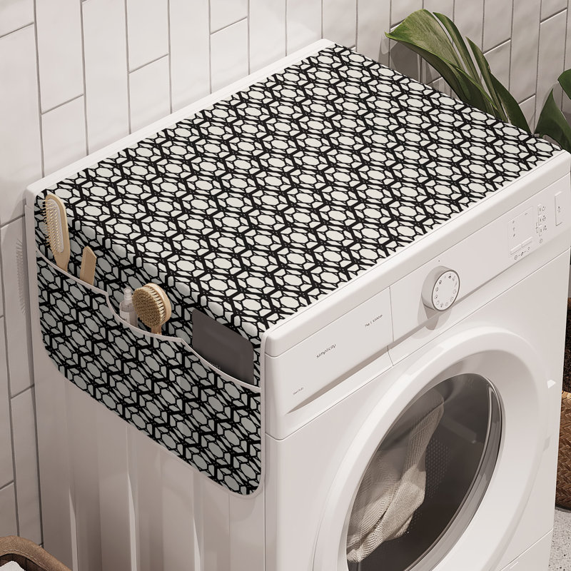 Ensemble de 2 bacs à linge East Urban Home Retro 47 po x 18,5 po
