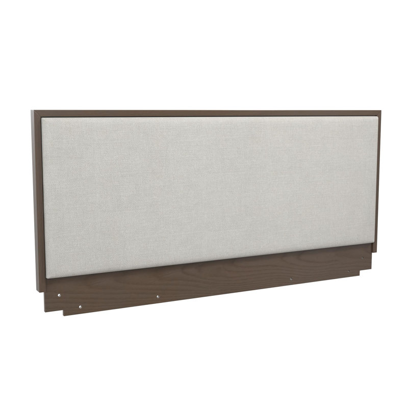 Tête de lit tapissier en bois Modern, Brun