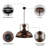 Alexadra 1 - Light Copper Shaded Pendant-438240891