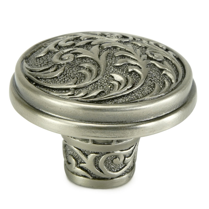 GLENDALE KNOB IN ANTIQUE NICKEL PLATE