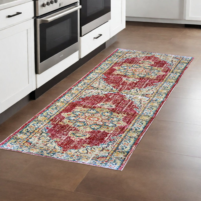 Tapis de couloir 8 pi Red