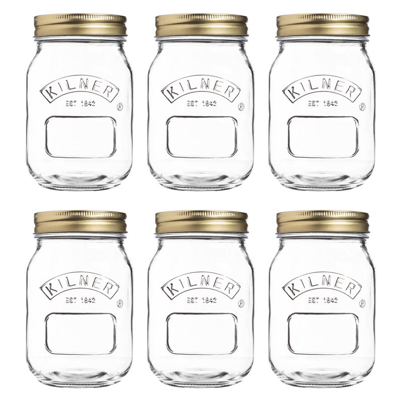 Kilner Preserve Jar, 0.5L, 6