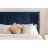 Upholstered Queen Bed Frame, 54" Headboard, Handmade Tufting, Nailhead Trim Wingback, Blue Velvet, No Box Spring, Quick Build Charming Spring Not Needed, Easy Assembly Video-128858455-128858458