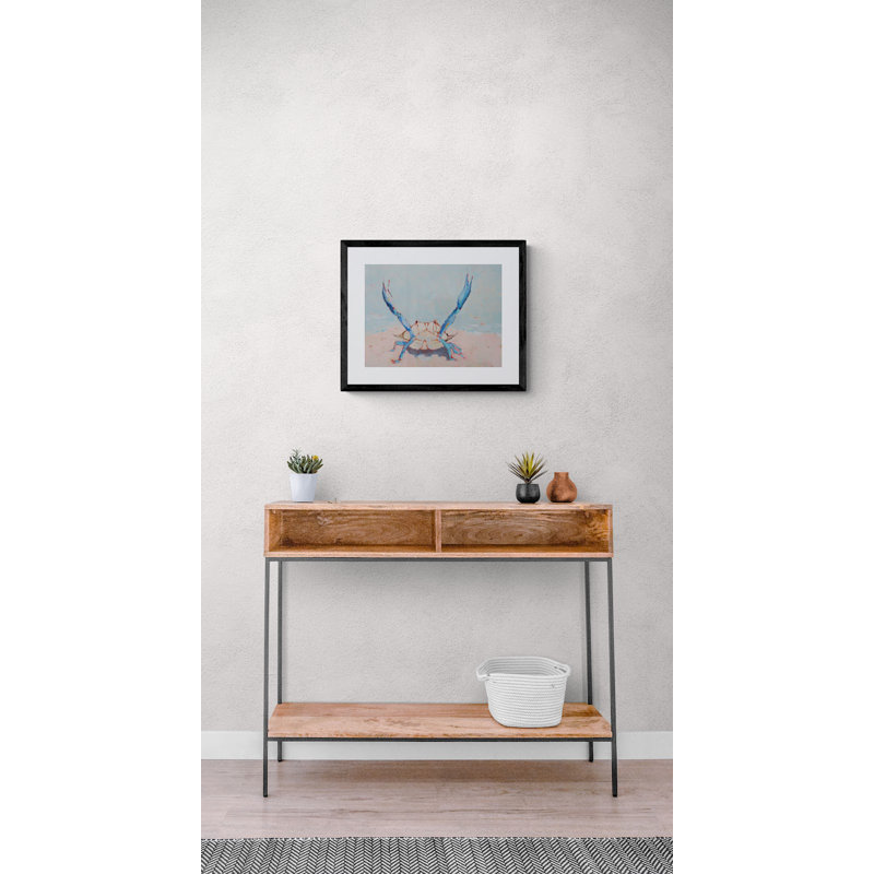 Blue Crab 3 Print by Phyllis Adams, 24" H x 32" W