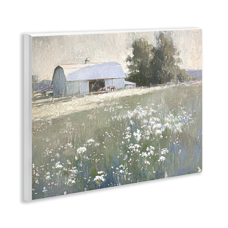 "Peaceful Farm Pasture", art mural par Ramona Murdock