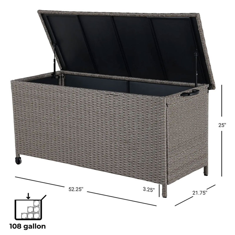 Metal Storage System, Brown