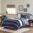 Eudora 4-Piece Classic Stripes Comforter Set-1063272123-1063272122