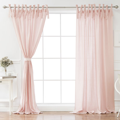 Abelia Semi Sheer Curtain Panel