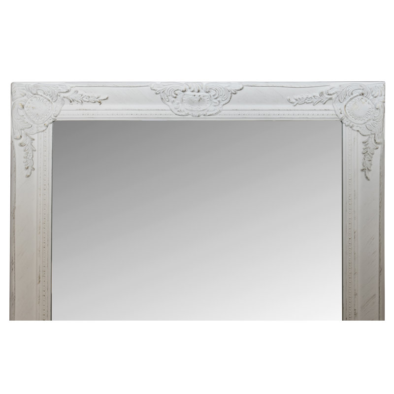 Lepore Wood Flat Wall Mirror, 187cm H x 62cm W x 4cm D