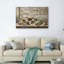 Ensemble de 1 tableau sur toile de style jardin rustique-129321493-129321490