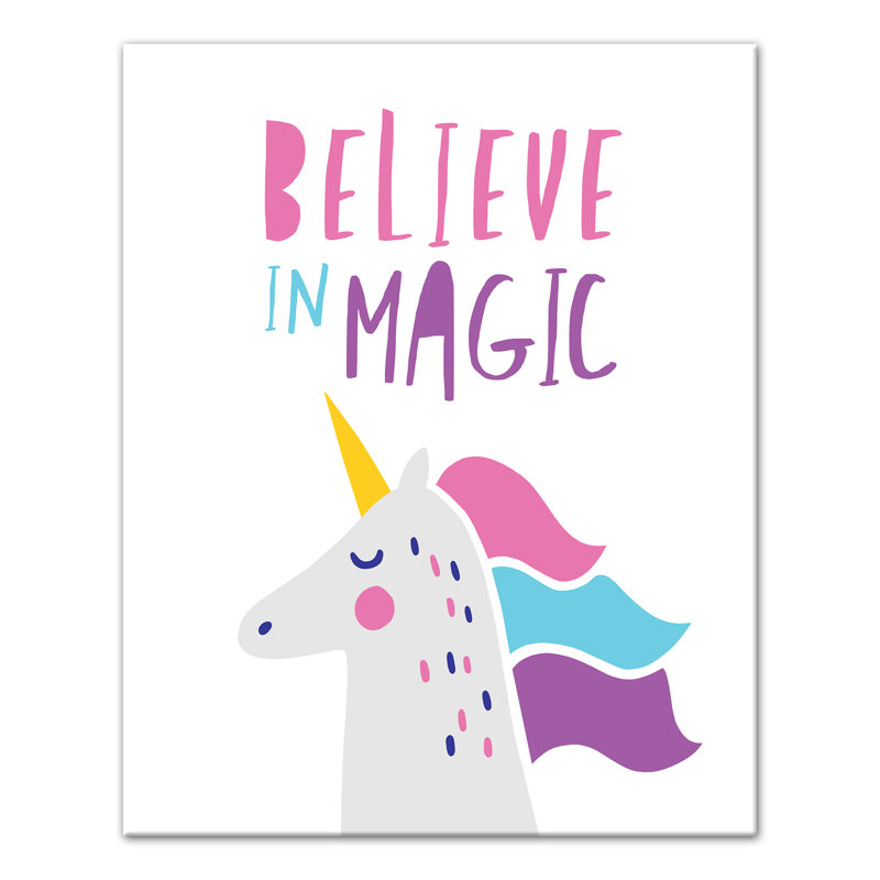 Art sur toile Mahlum Believe In Magic, H 16 po x l 20 po x P 1,25 po, Toile tendue