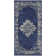 Burnie Oriental Blue/White Area Rug