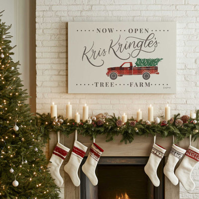 Kris Kringle's Tree Farm Print