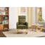 Chaise berçante avec pieds en bois massif-1647466136