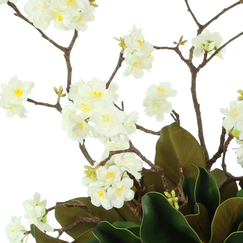 Cherry Blossom and Magnolia Arrangement