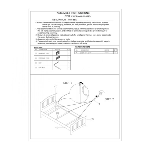 Dimensions du produit