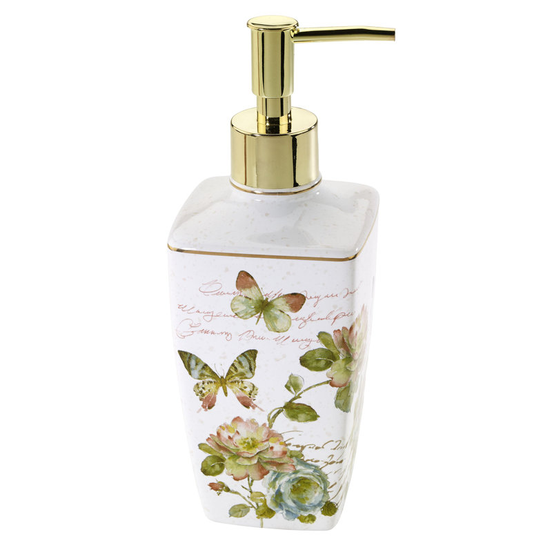 Distributeur de lotion de bain Butterfly Garden