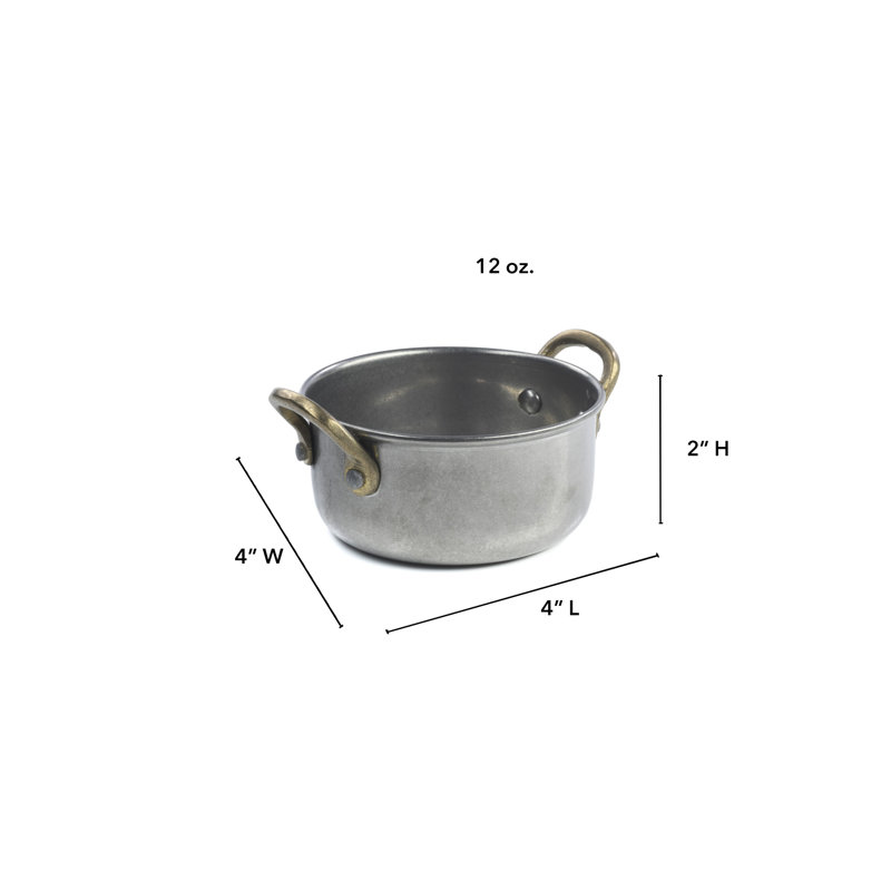 Ebern Designs Trikomou Stainless Steel Candy Bowl