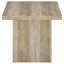 Table de bout en pin vieilli
