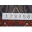 Tapis de couloir traditionnel bleu 3x8
