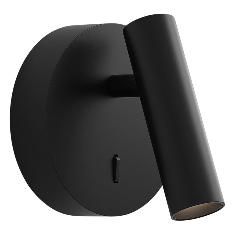 Enna 1 - Light LED Spotlight, Matt Black