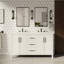 Meuble-lavabo double 60 po Ericdaniel