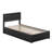 Astley Wood Platform Bed with Panel Footboard and Trundle-871219131-827373265
