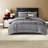 Luxurious Polyester Bedding Sets, Jacquard Transitional Style For Home