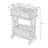 Akyra Solid Wood 1-Drawer End Table with Magazine Rack-74759429