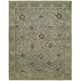 Evalyn Wool Oriental Area Rug in Beige