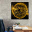 Reproduction d'art sur toile 37 po x 37 po